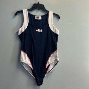 Size small Fila bodysuit. Only worn once.